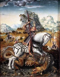 Saint Georges à cheval